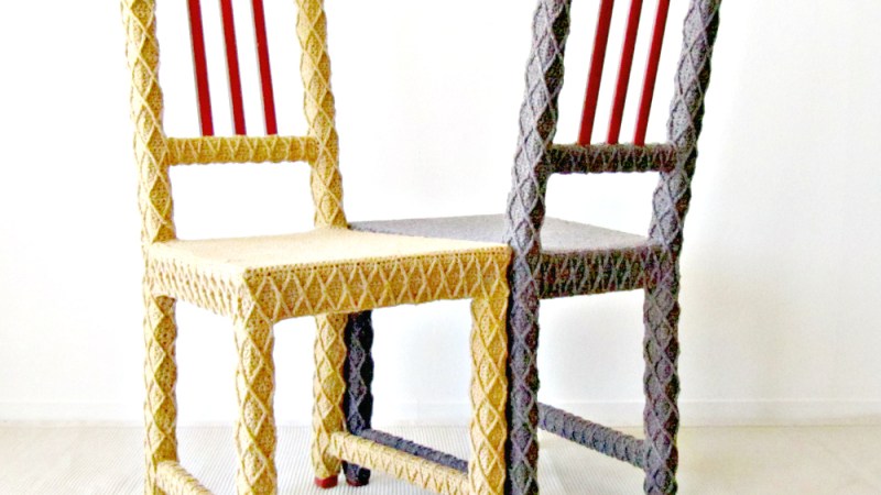 Yarn Bombed Furniture at STUDIO Gallery in&nbsp;SF