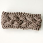 chunky knit headband ear warmer