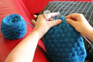 Digital stitch counter ring