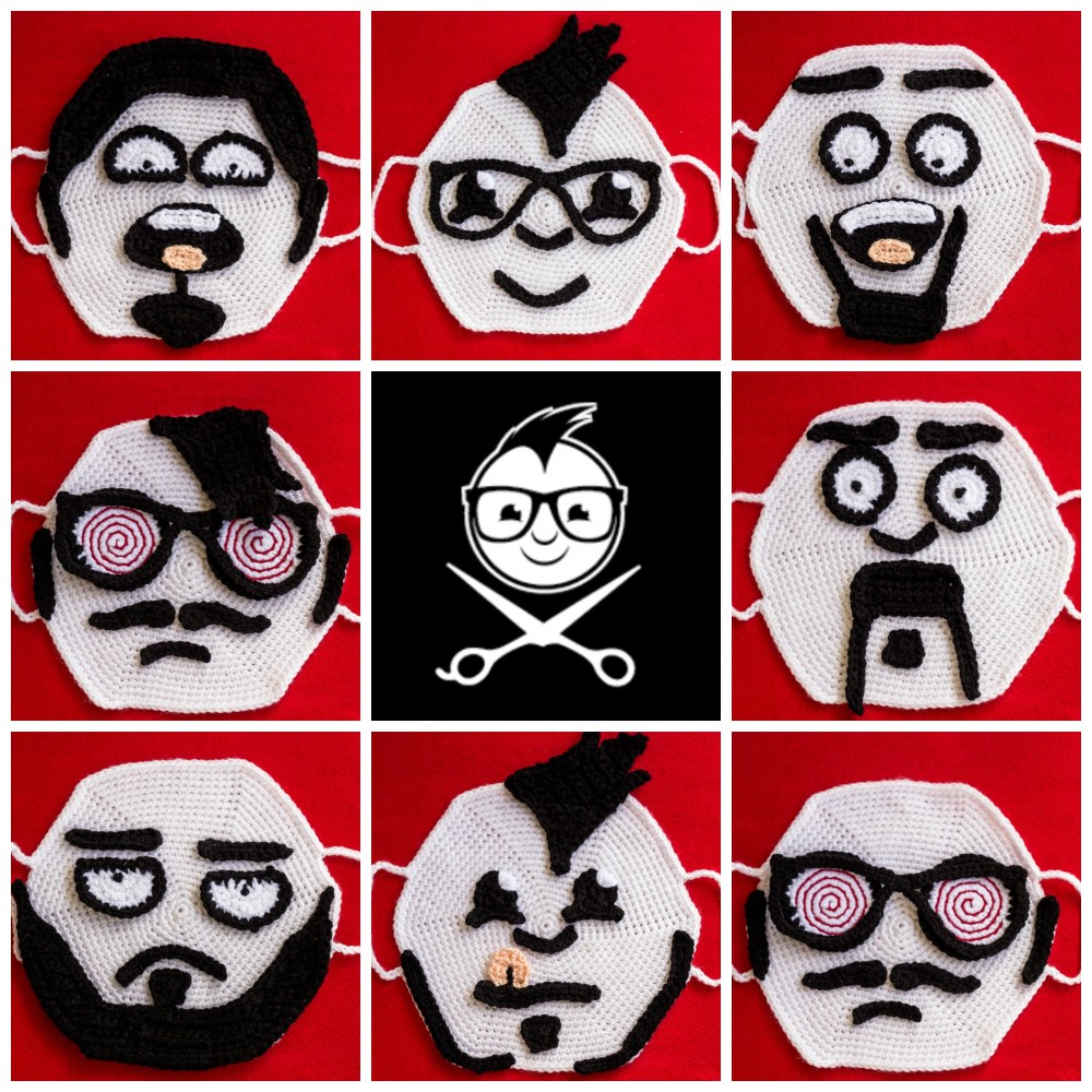 Fade County Photo Booth Props Custom Crochet