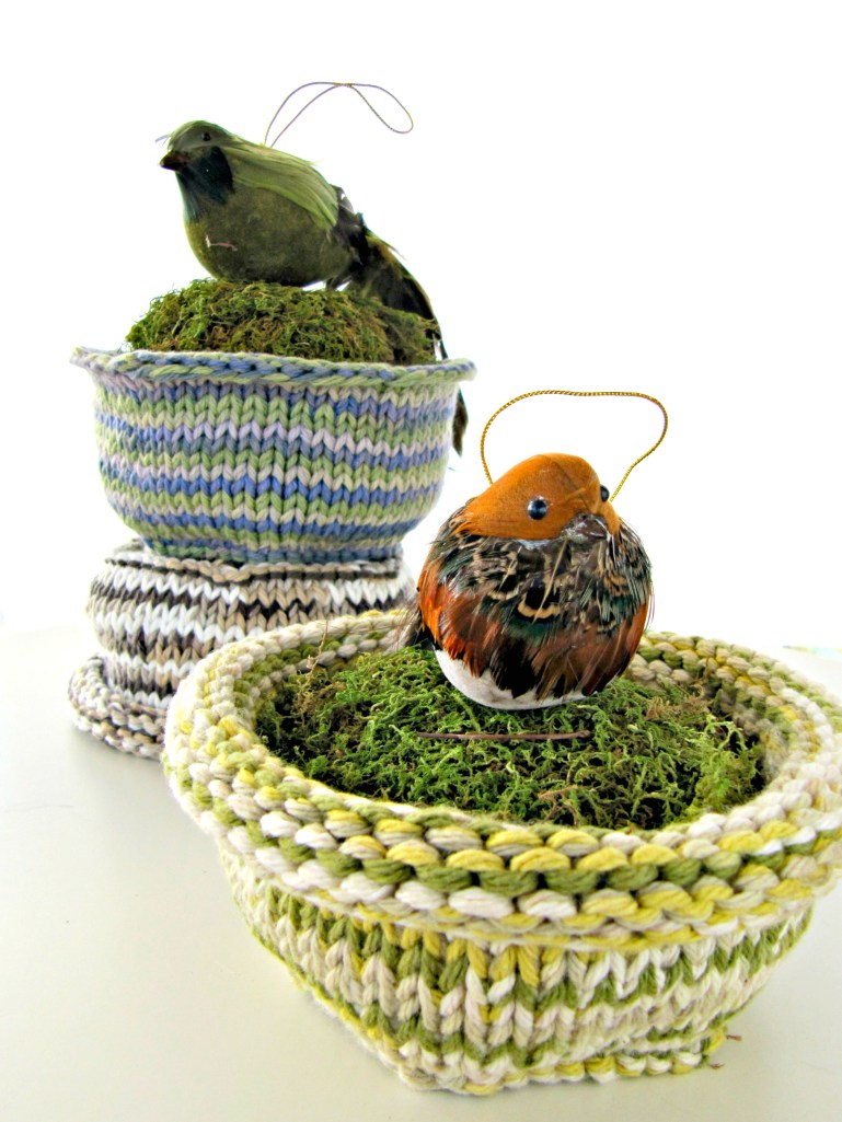 Knit Wildlife Rescue Bird Nests
