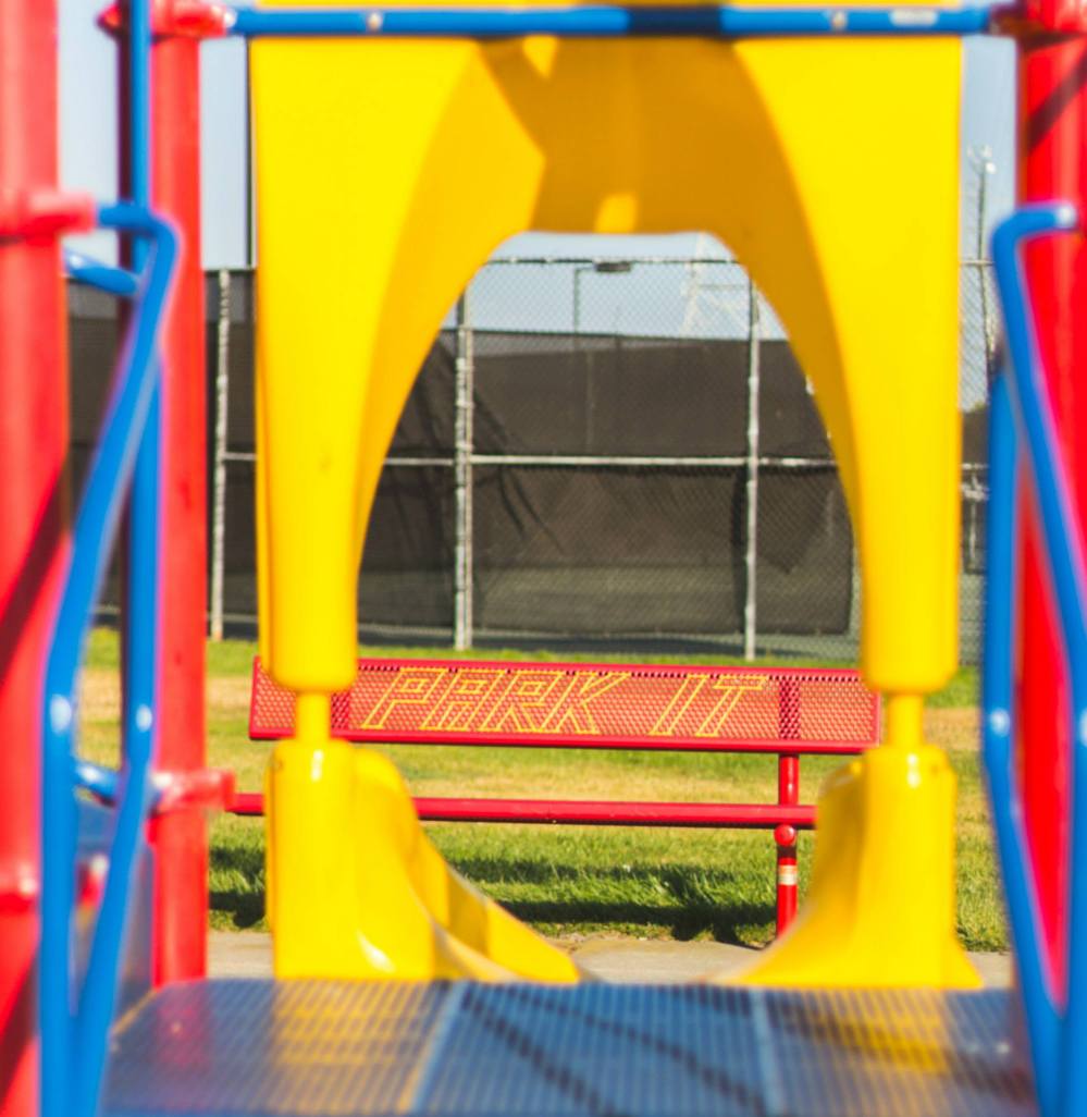 Park It Embroidery Yarnbomb by Knits for Life