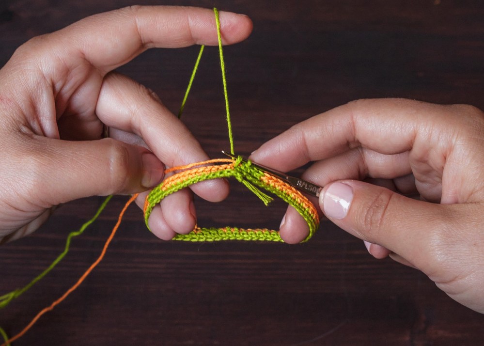 Crochet Friendship Bracelet Tutorial