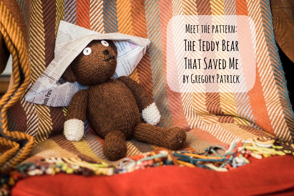 custom knit mr bean bear