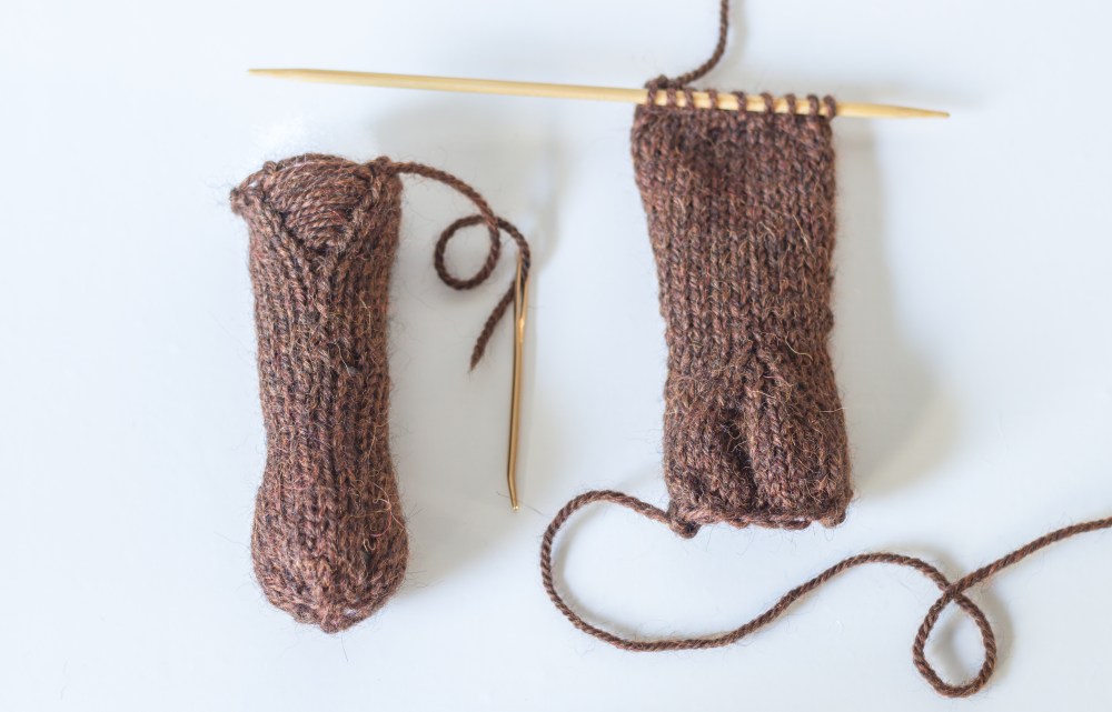 Custom Knit Mr Bean Teddy Bear