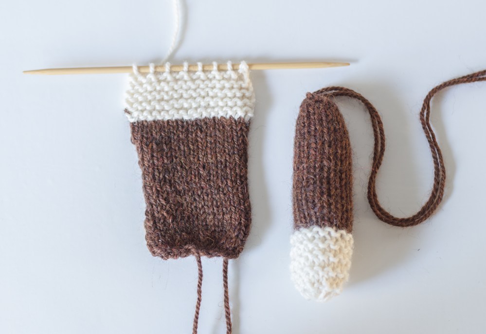 Custom Knit Mr Bean Teddy Bear