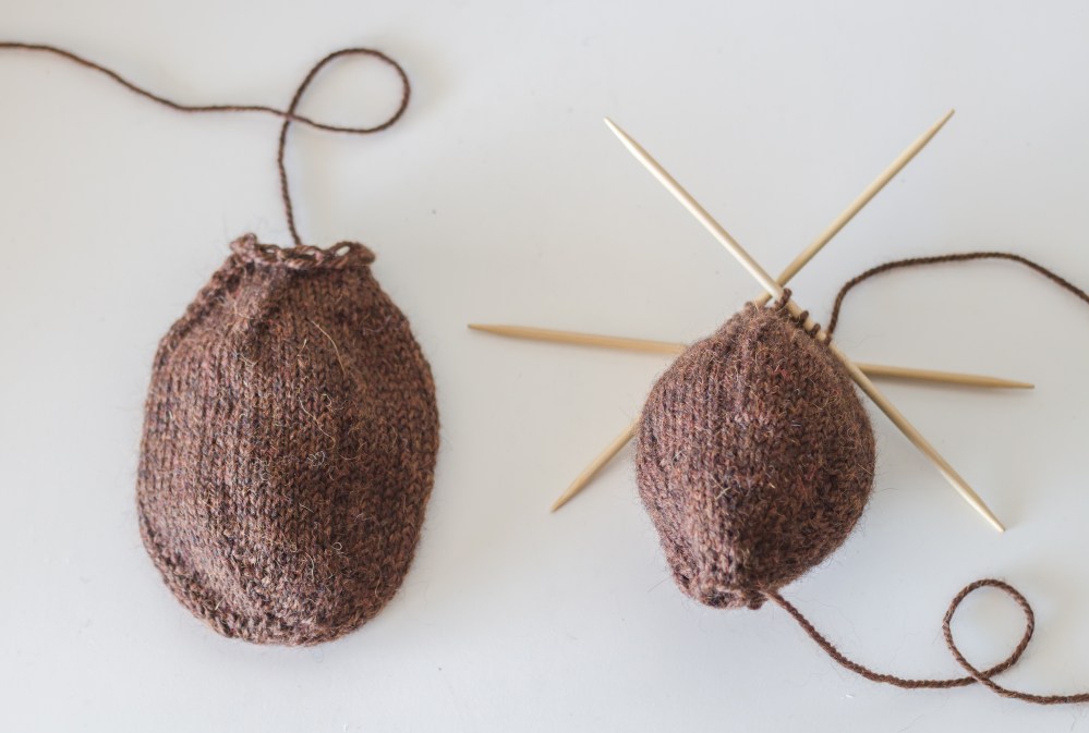 Custom Knit Mr Bean Teddy Bear