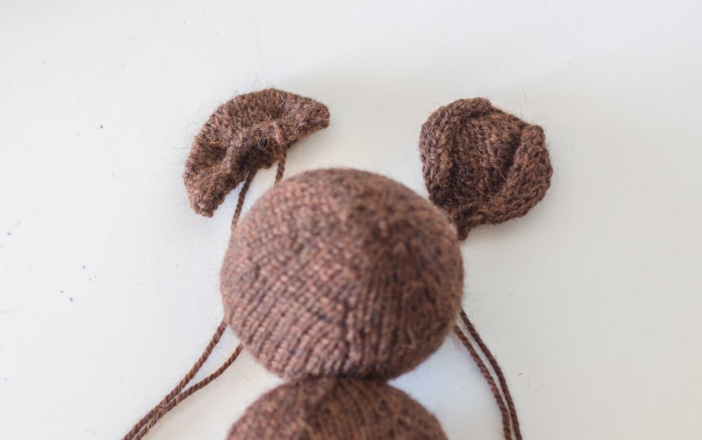 Custom Knit Mr Bean Teddy Bear