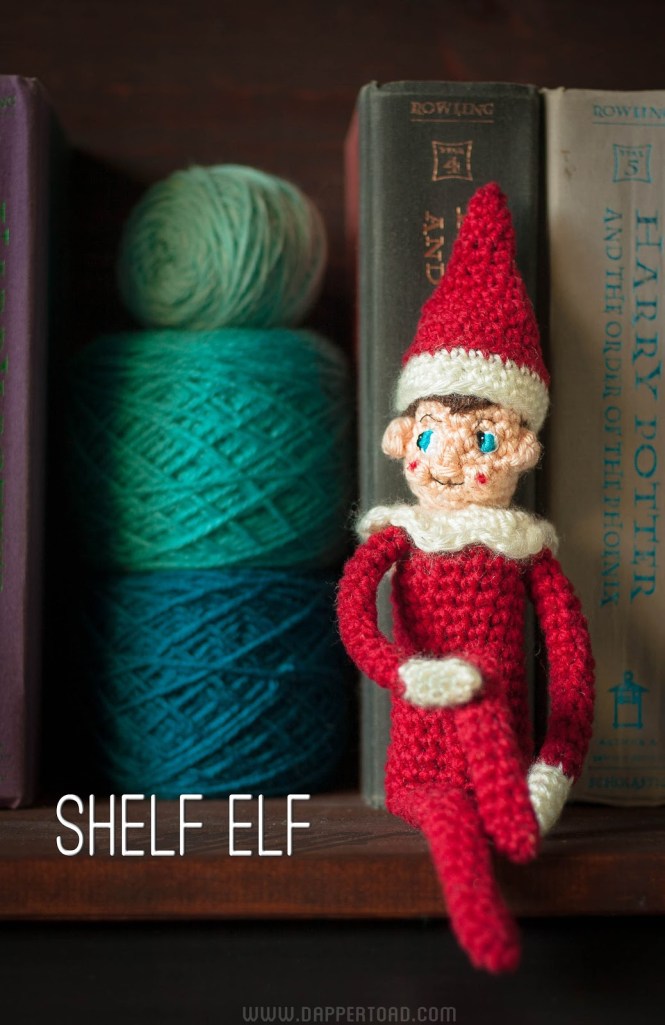 Shelf Elf crochet pattern