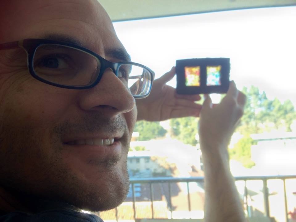 stained glass windows gingerbread house