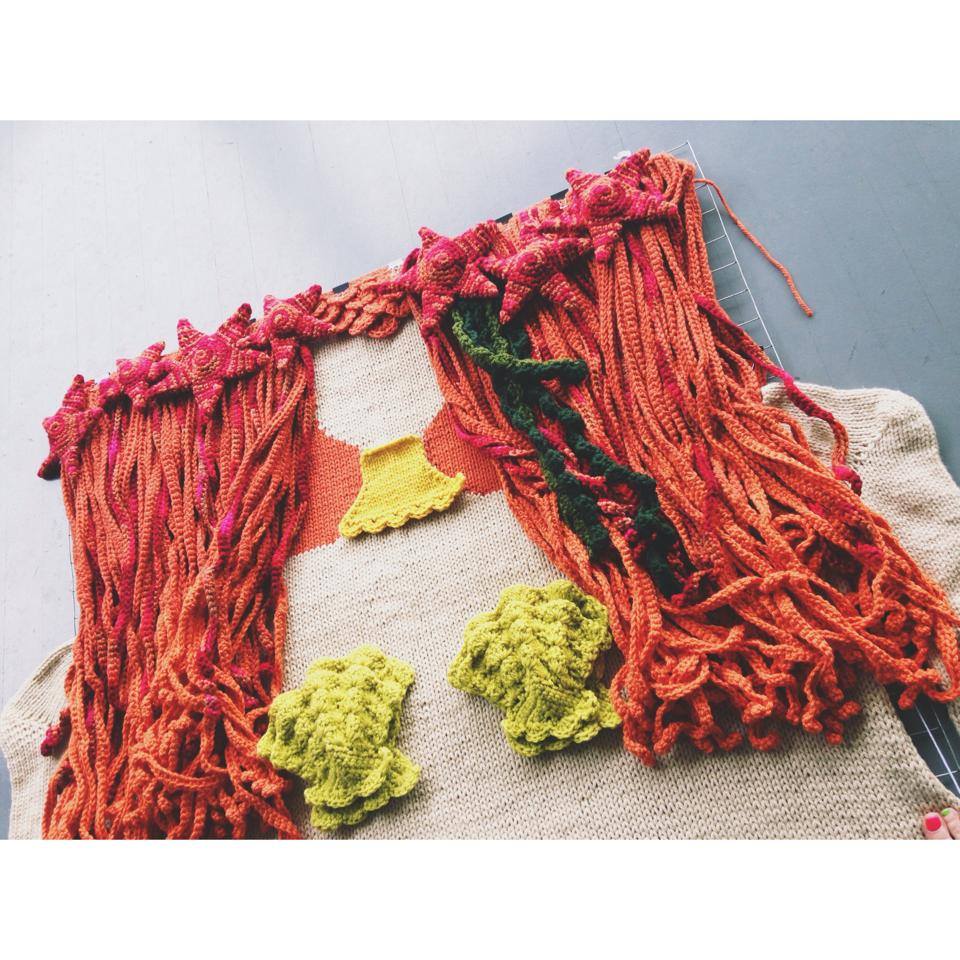 mermaid yarnbombs mermaid yarnbombs