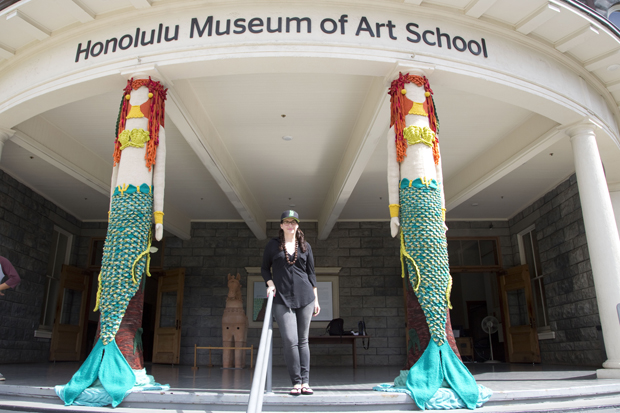 mermaid yarnbombs mermaid yarnbombs