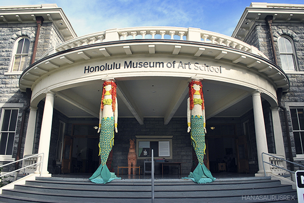 mermaid yarnbombs mermaid yarnbombs