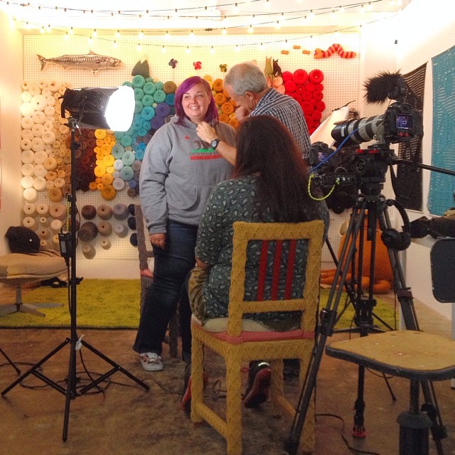 cctv america full frame yarn wall studio