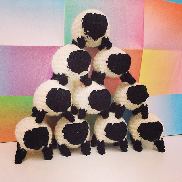 Miniature Sheep Crochet Pattern