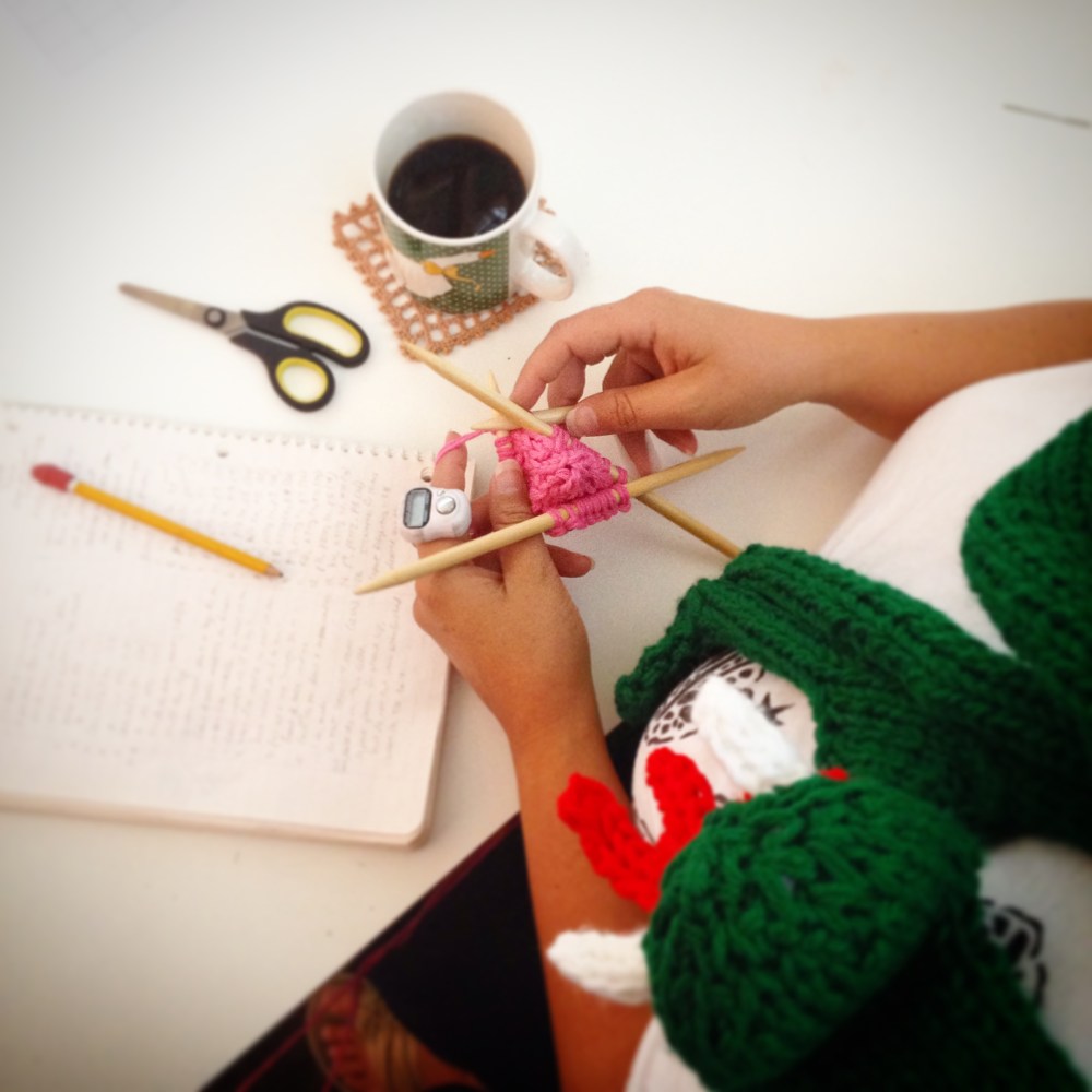 Knit Snake Yarnbomb Knitting Pattern