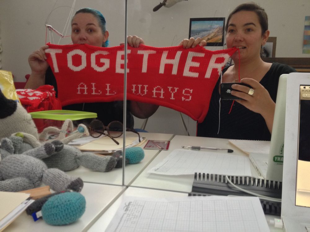 Old Navy Truck Yarnbomb