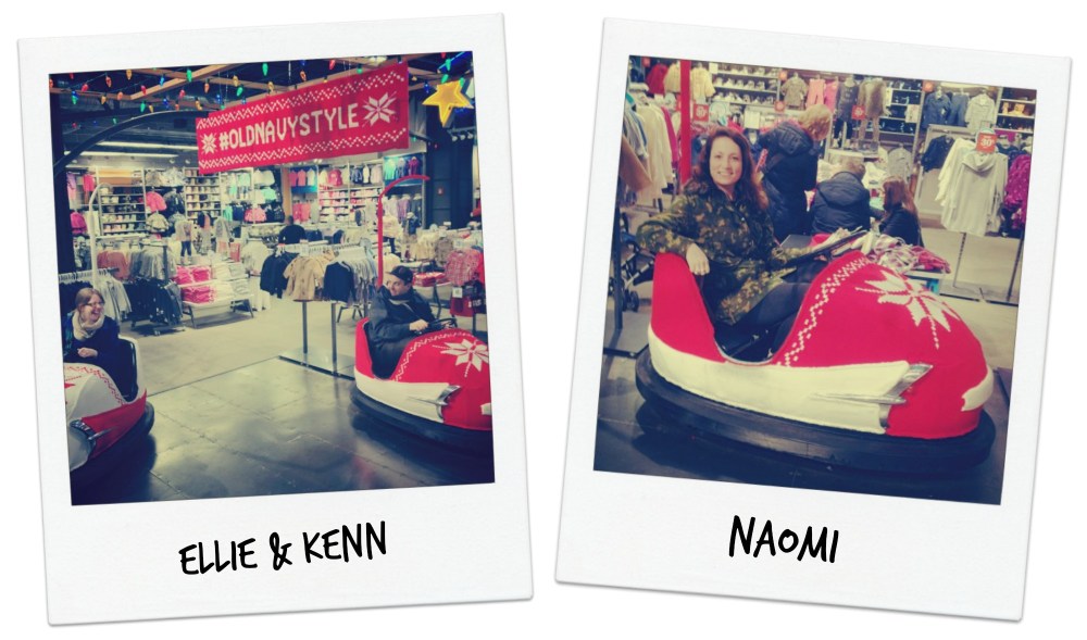 Yarnbombed Bumper Cars Polaroid