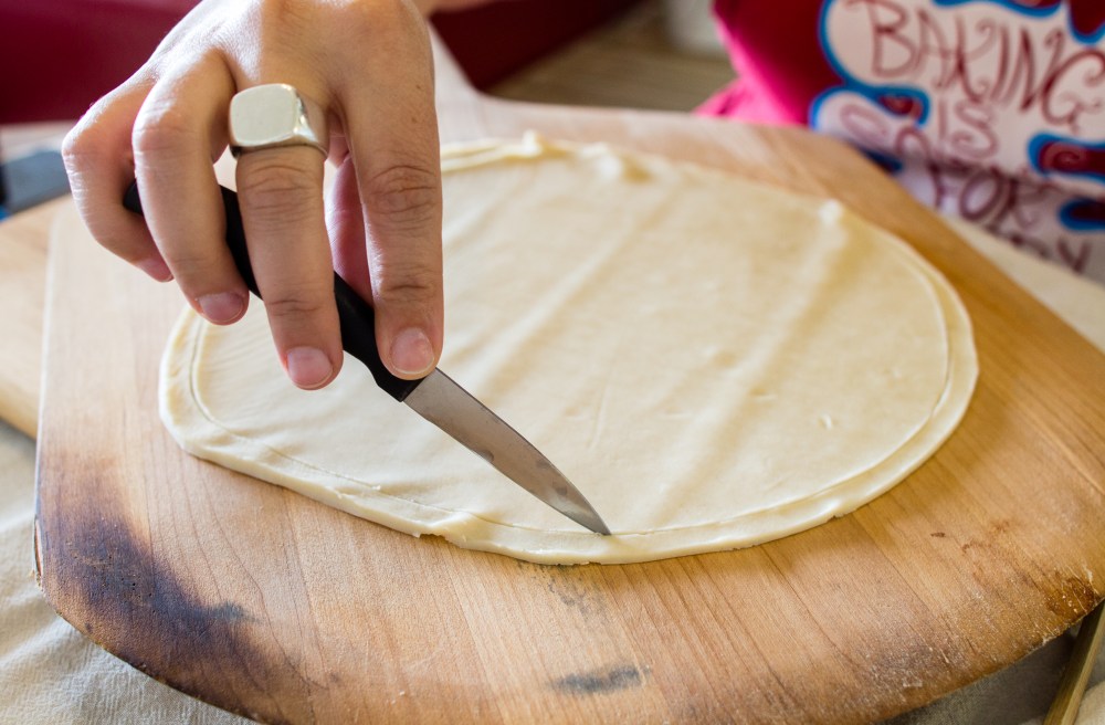 knit pie crust knit lattice top pie pi day 2015