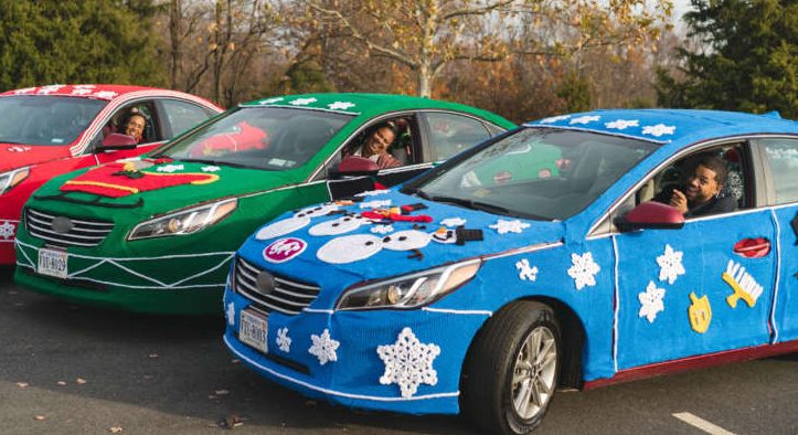 Ride in a car we yarn&nbsp;bombed!