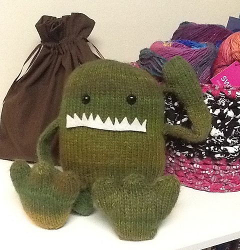 Knits for Life Monster Feet Yarn Bomb Crochet Pattern