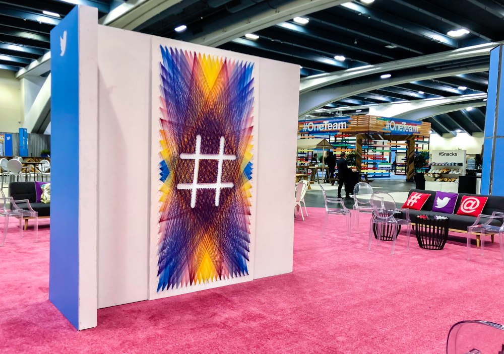 String art murals by Knits for Life