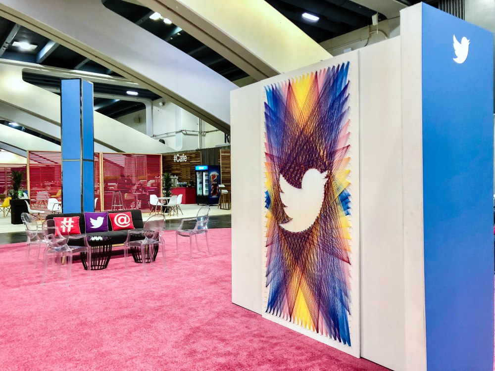 String art murals by Knits for Life