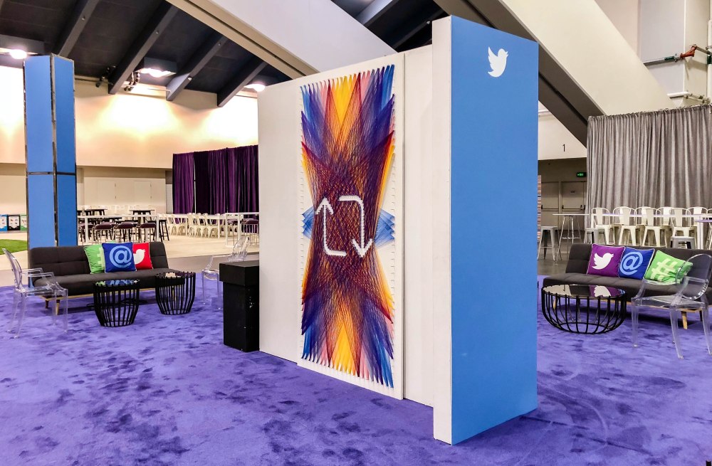 String art murals by Knits for Life