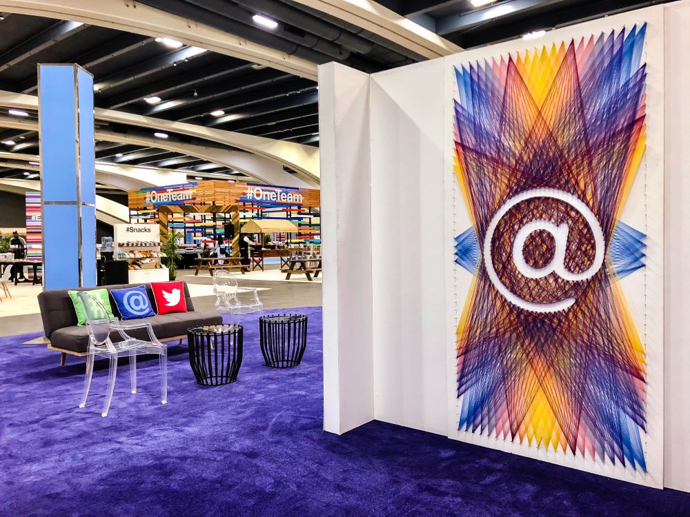 String art murals by Knits for Life