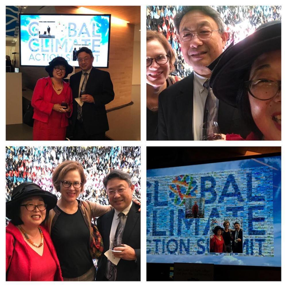 Knitted Billboard Vinyl Drape by Knits for Life